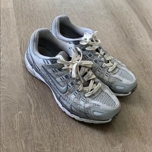 Nike Silver and Gray Mesh P6000